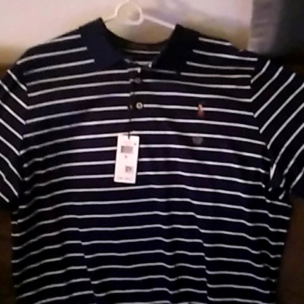 Ralph Lauren striped polo XL